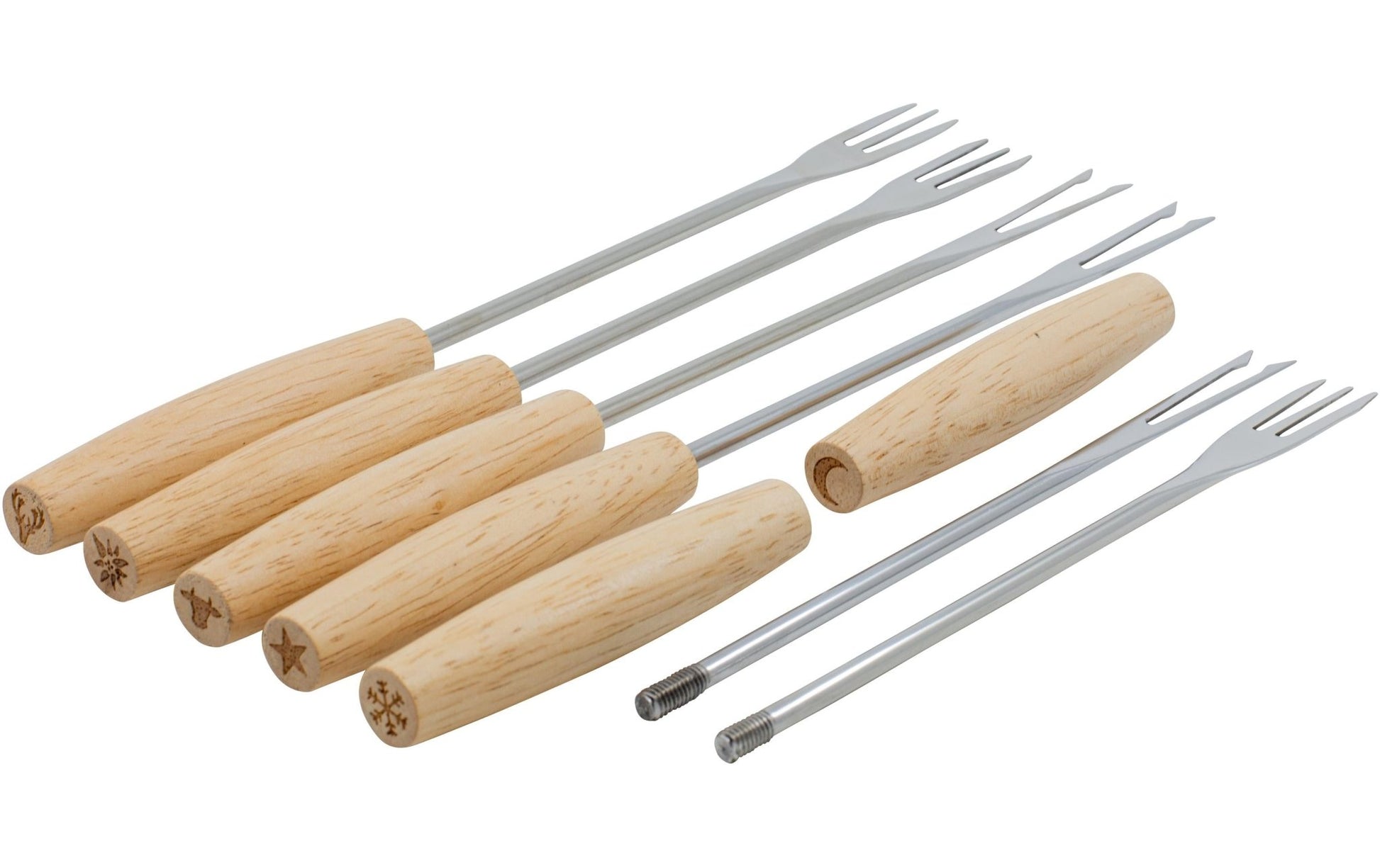 Käsefonduegabel Duo Deluxe 6 Personen - MEGART
