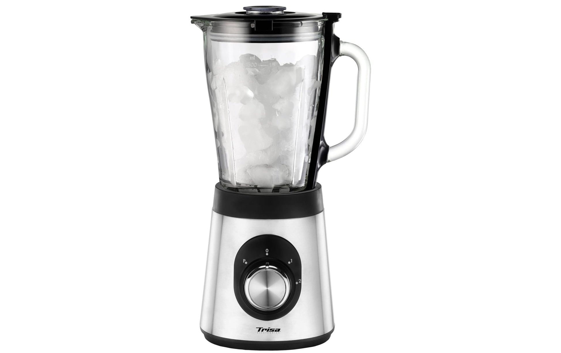 Standmixer Royal Crush Silber/Schwarz - MEGART