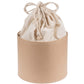 Kartoffelsack in Pappbox, 15 cm, Nature/Weiss