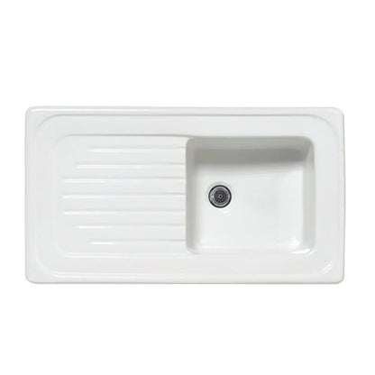 Einbauwaschbecken Aus Keramik Modell C280 Mit 1 Becken 90 X 50 - MEGART