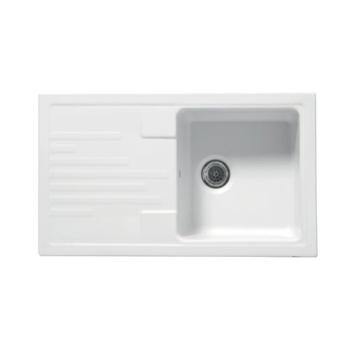 Einbau - Keramikspüle Modell C282 Mit 1 Becken 86 X 50 - MEGART