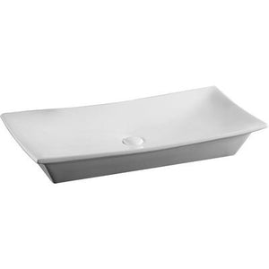 Aufsatzwaschbecken Mod. La24 Cm 80 X 39,5 - MEGART