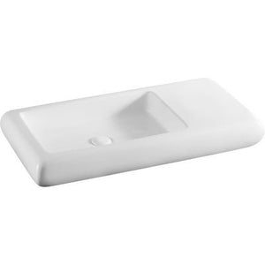 Aufsatzwaschbecken Mod. La33 Cm 80 X 42 - MEGART