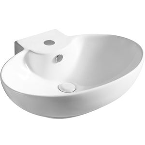 Aufsatzwaschbecken Mod. La39 Cm 60,5 X 45,5 - MEGART