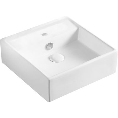 Aufsatzwaschbecken Mod. La41 38 x 38 cm - MEGART