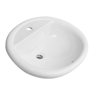 Aufsatzwaschbecken Mit Armaturloch Cm 57X49 - MEGART