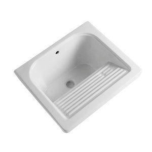 Keramikspülbecken 61X51 mit Wringer - MEGART