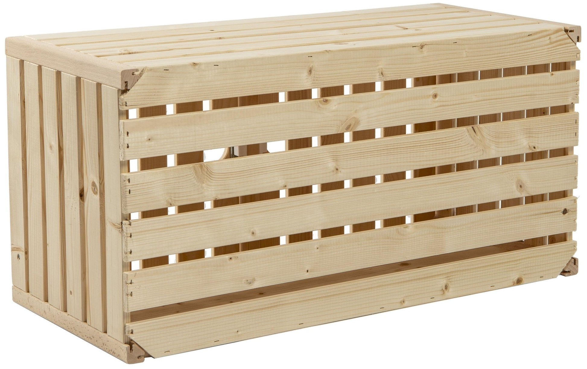 Holzharasse A 70 x 35 cm, mit Tür schweizer Holz - MEGART