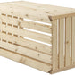 Holzharasse A 70 x 35 cm schweizer Holz - MEGART