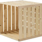 Holzharasse A 35 x 35 cm schweizer Holz - MEGART