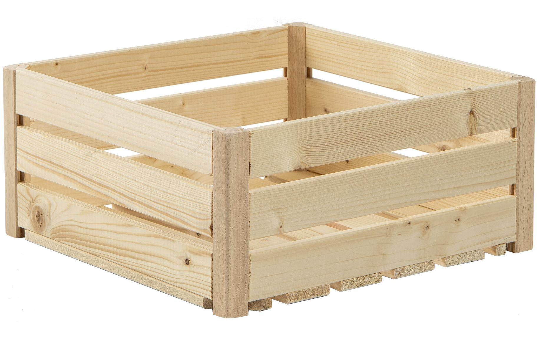 Holzharasse B 35 x 35 cm schweizer Holz - MEGART