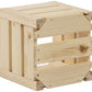 Holzharasse B 17.5 x 17.5 cm schweizer Holz - MEGART