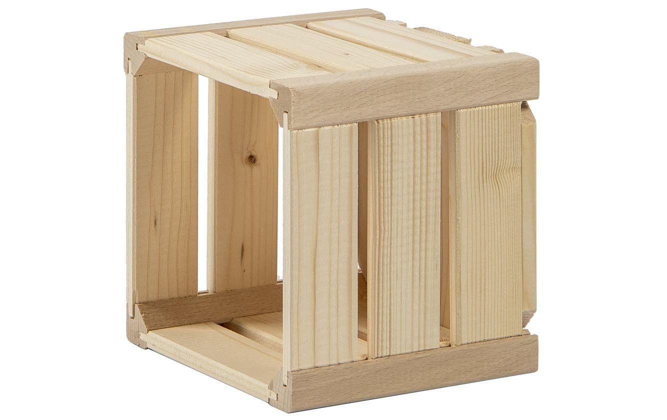 Holzharasse B 17.5 x 17.5 cm schweizer Holz - MEGART
