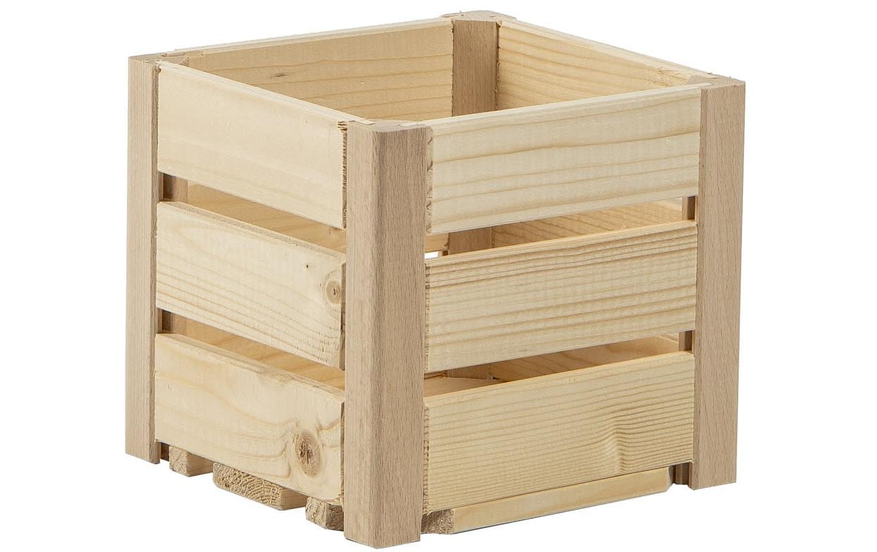 Holzharasse B 17.5 x 17.5 cm schweizer Holz - MEGART