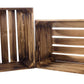 Holzharasse Vintage geflammt 40 x 50 cm - MEGART