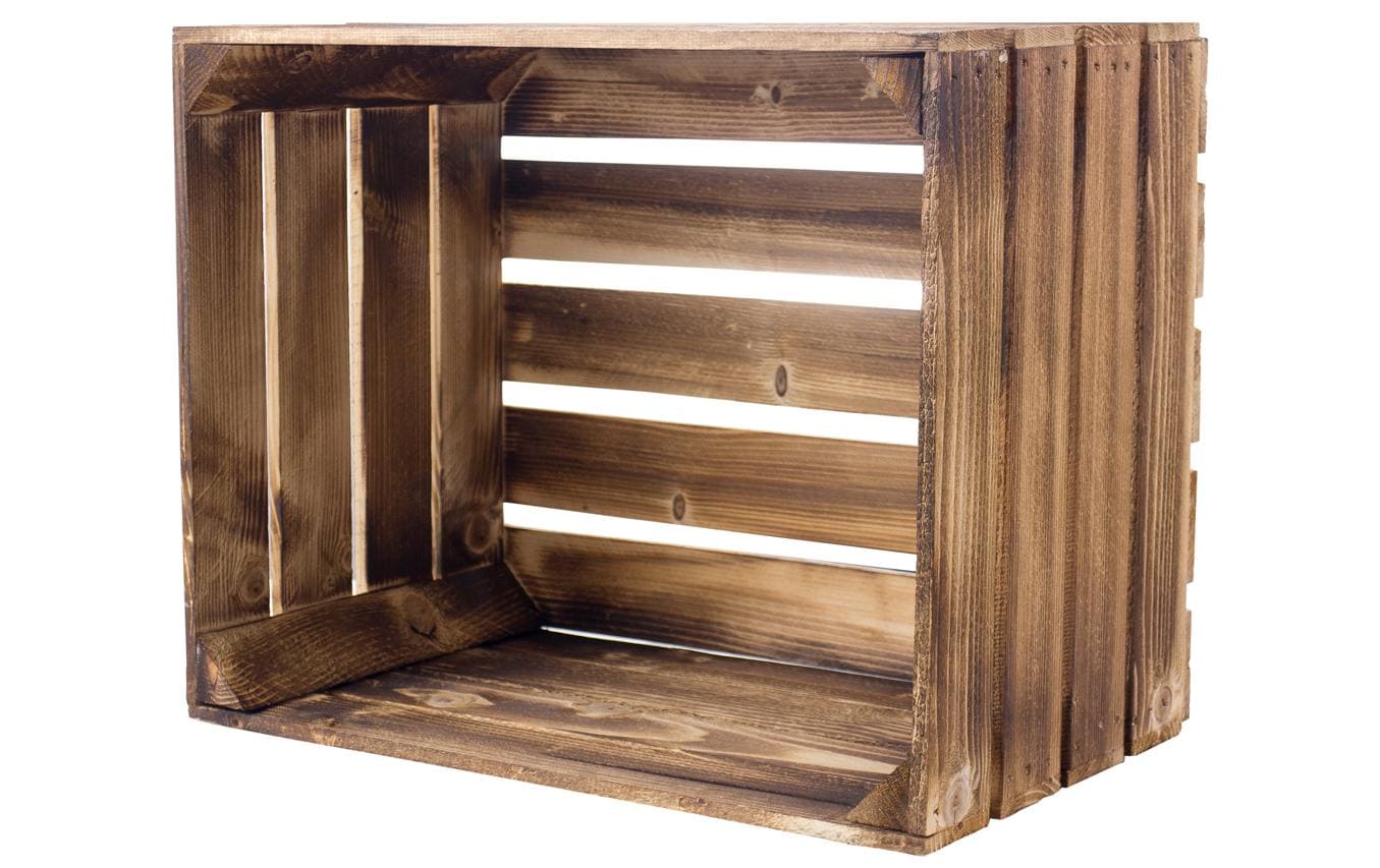 Holzharasse Vintage geflammt 40 x 50 cm - MEGART