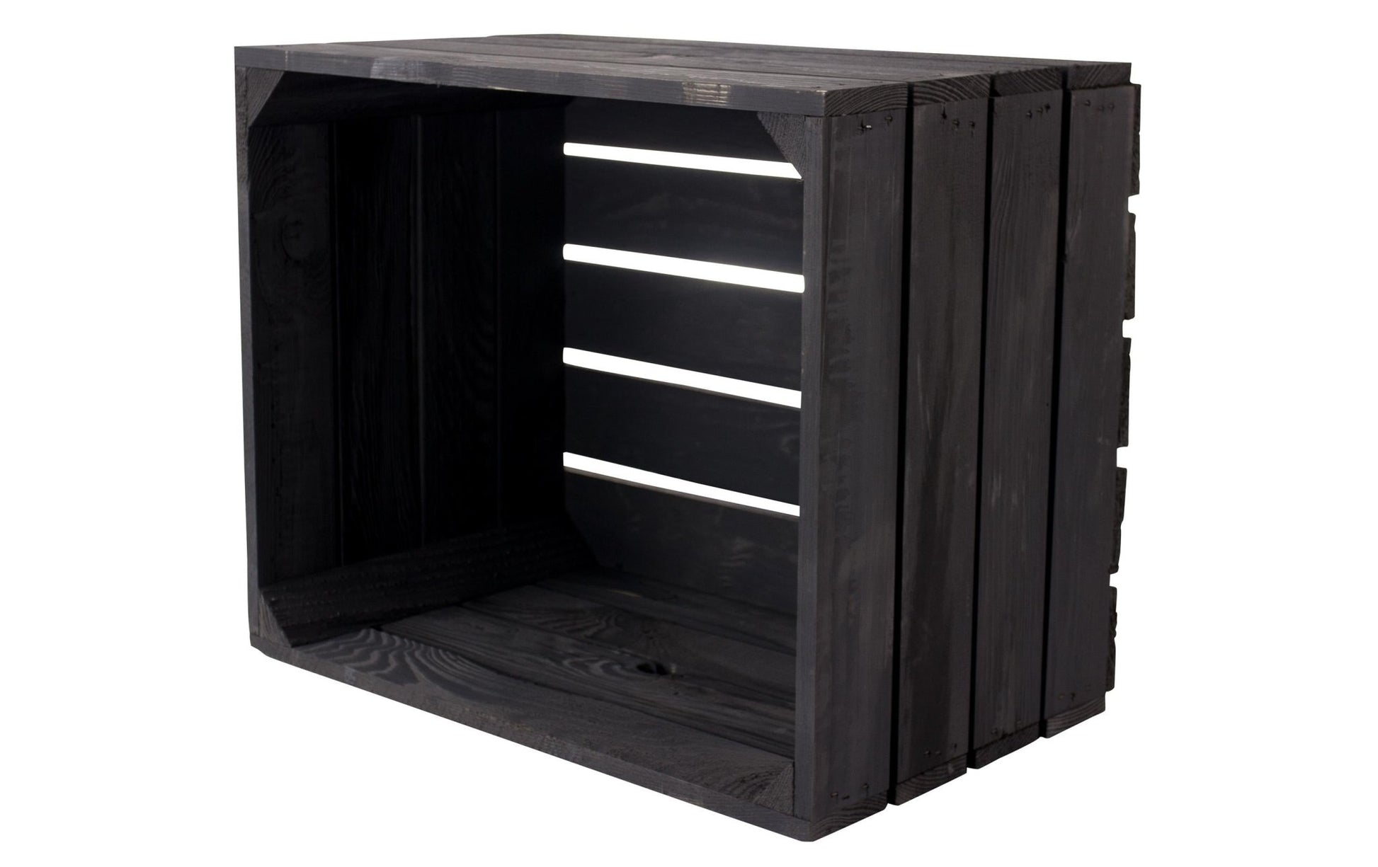 Holzharasse Vintage Schwarz 40 x 50 cm - MEGART