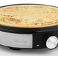 Crêpe Maker BP - 2638 1200 W, Schwarz/Silber - MEGART