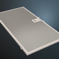 iQ500, Integrierte Designhaube, 90 cm, Klarglas schwarz LJ97BAM60 - MEGART