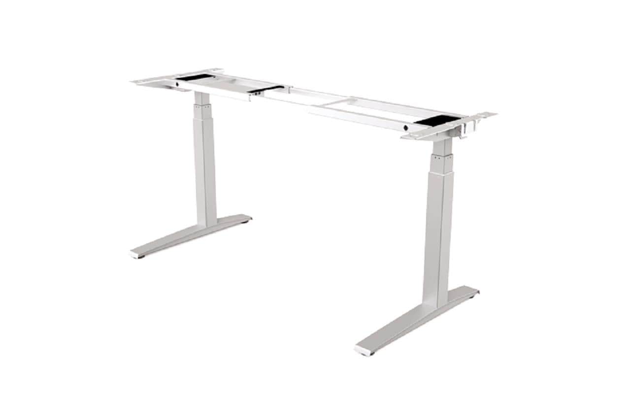 Fellowes Tischgestell Levado ohne Tischplatte, Silber - MEGART