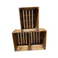 Holzharasse Vintage Shabby Braun 40 x 50 cm - MEGART