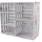 Regal Vintage Shabby, Weiss, 77 x 68 cm - MEGART