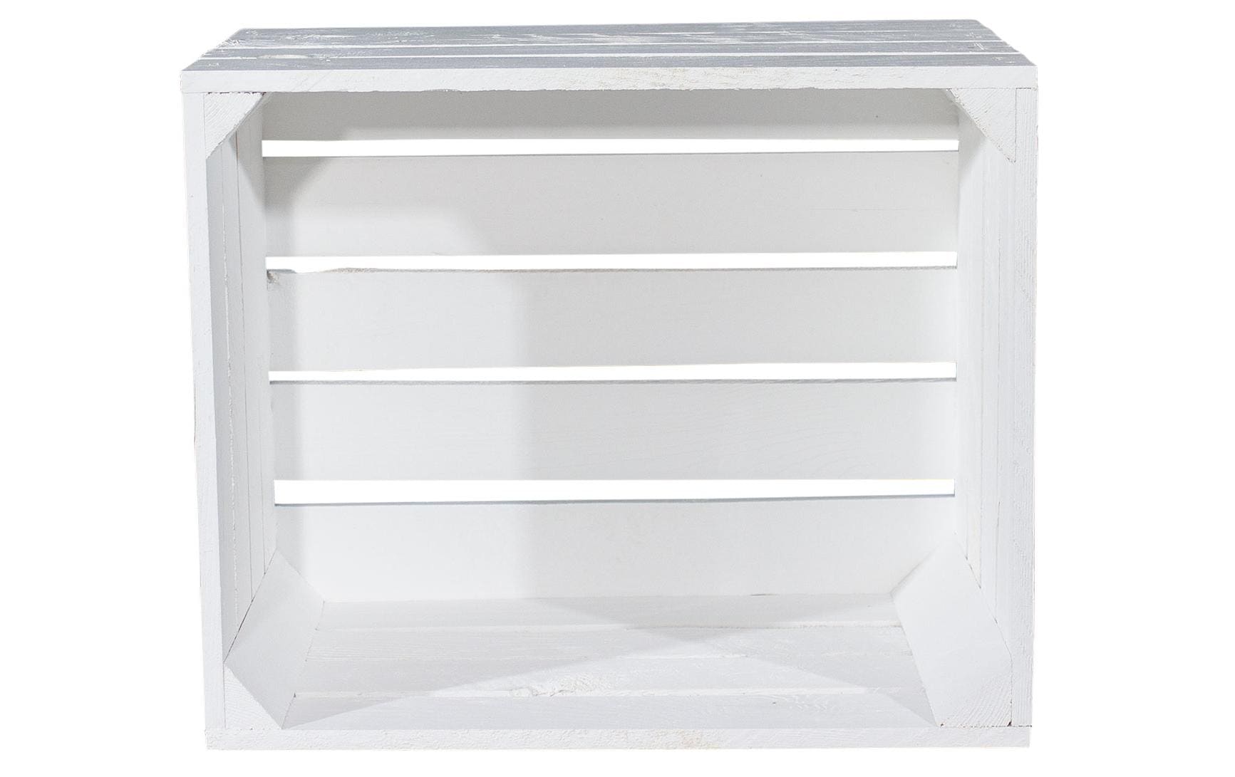 Holzharasse Vintage Weiss 40 x 50 cm - MEGART