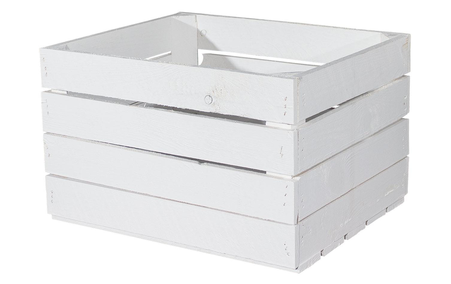 Holzharasse Vintage Weiss 40 x 50 cm - MEGART