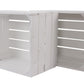 Holzharasse Vintage Weiss 40 x 50 cm - MEGART