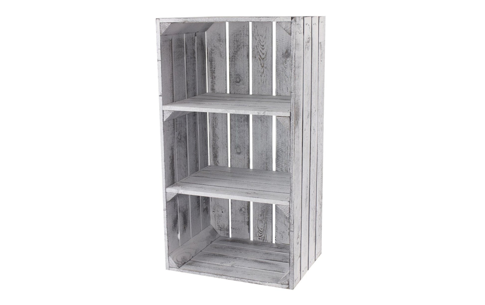 Regal Vintage Shabby Weiss 40 x 75 cm - MEGART