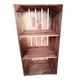 Regal Vintage Shabby Hellbraun 40 x 75 cm - MEGART
