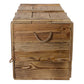 Truhe Vintage geflammt, 85 x 40 cm - MEGART
