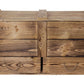 Truhe Vintage geflammt, 85 x 40 cm - MEGART