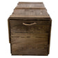 Truhe Vintage Dunkelbraun, 85 x 40 cm - MEGART