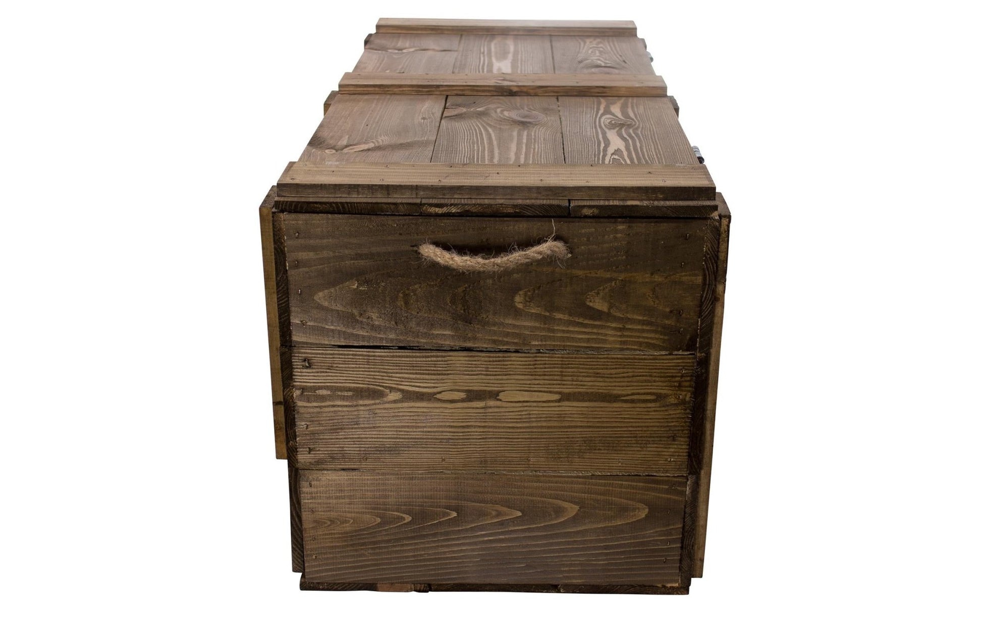 Truhe Vintage Dunkelbraun, 85 x 40 cm - MEGART