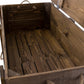 Truhe Vintage Dunkelbraun, 85 x 40 cm - MEGART