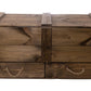 Truhe Vintage Dunkelbraun, 85 x 40 cm - MEGART