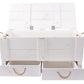 Truhe Vintage Weiss, 85 x 40 cm - MEGART
