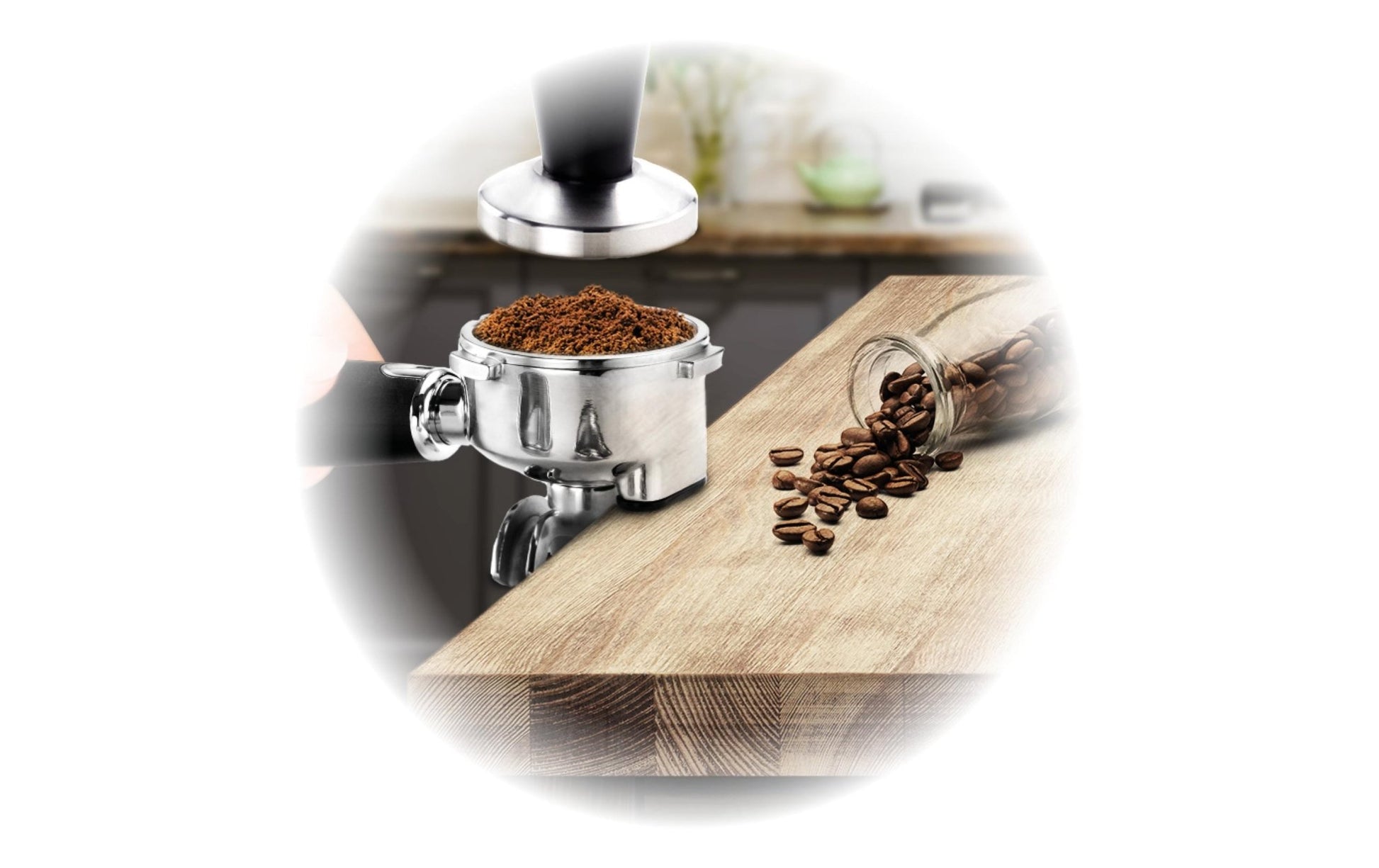 Siebträgermaschine Barista Plus Rot - MEGART