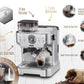 Siebträgermaschine Barista Plus Silber - MEGART