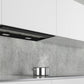 iQ500, Integrierte Designhaube, 60 cm, Klarglas schwarz LJ67BAM60 - MEGART