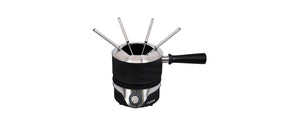 Fleischfondue - Set U1852CH 6 Teile, Schwarz - MEGART
