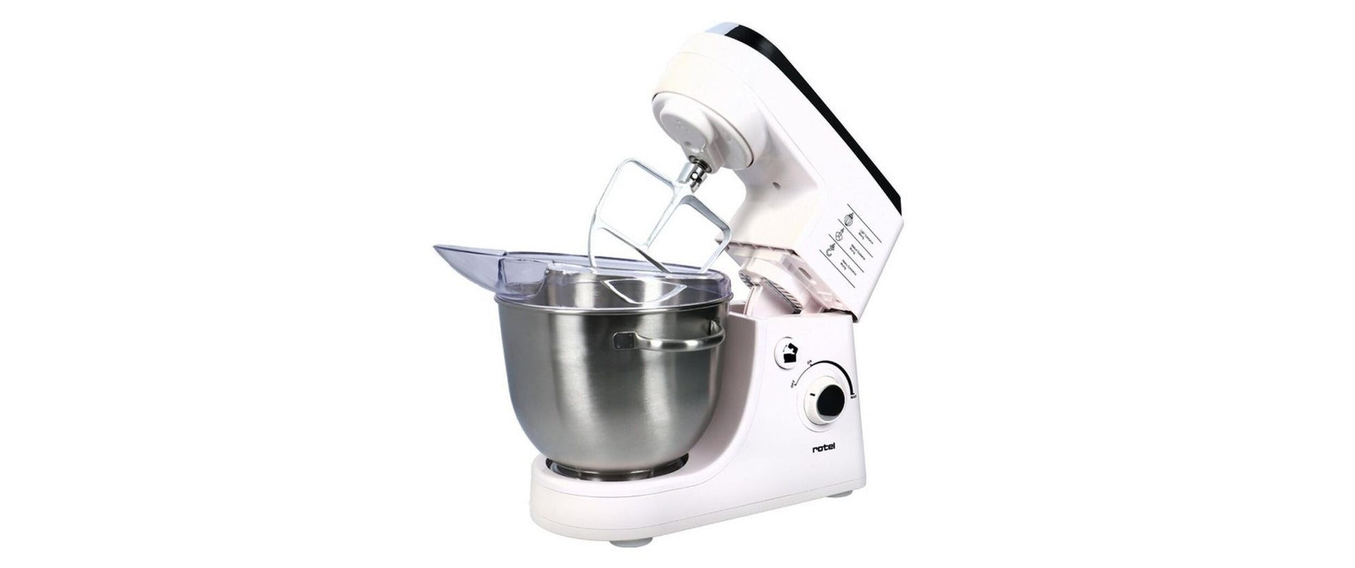Küchenmaschine Power Mix 441 Silber/Weiss - MEGART