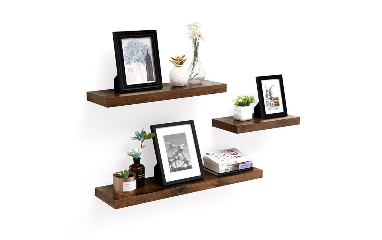 Wandregal Ledge, 60 cm, Holz - MEGART