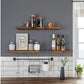 Wandregal Ledge 80 x 3.8 cm, Braun - MEGART