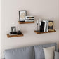 Wandregal Ledge 80 x 3.8 cm, Braun - MEGART