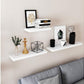 Wandregal 60 x 20 cm Holz, Weiss - MEGART