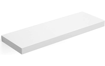 Wandregal 60 x 20 cm Holz, Weiss - MEGART