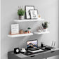 Wandregal 60 x 20 cm Holz, Weiss - MEGART