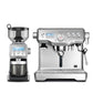 Siebträgermaschine Dynamic Duo Silber - MEGART